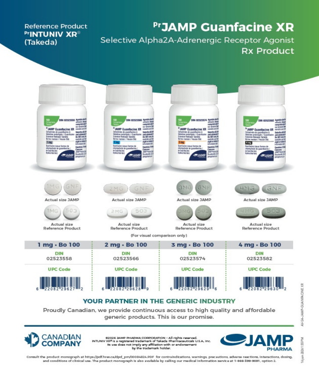 JAMP Guanfacine XR