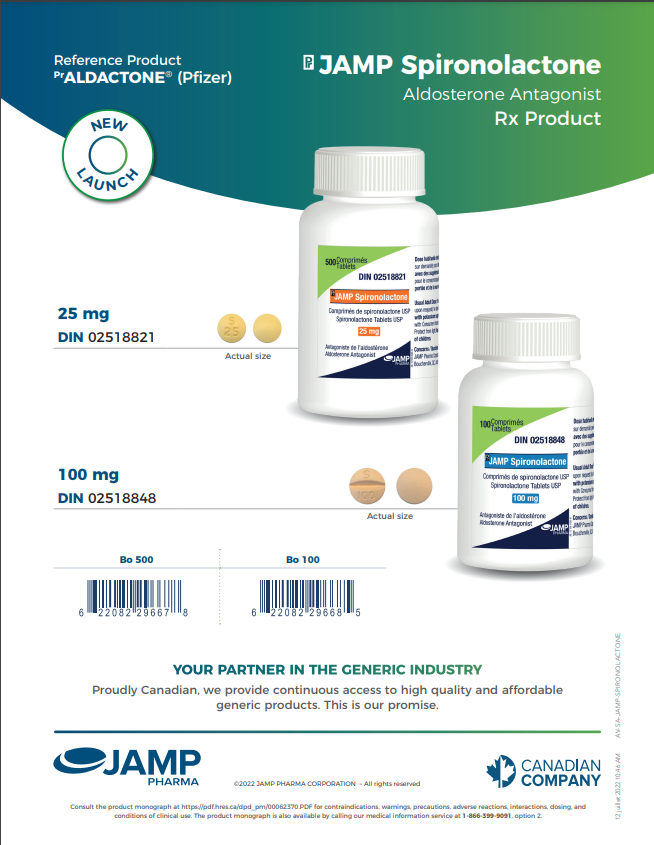 JAMP Spironolactone 1