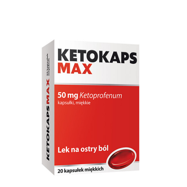Ketokaps MAX 50mg (ketoprofenum)