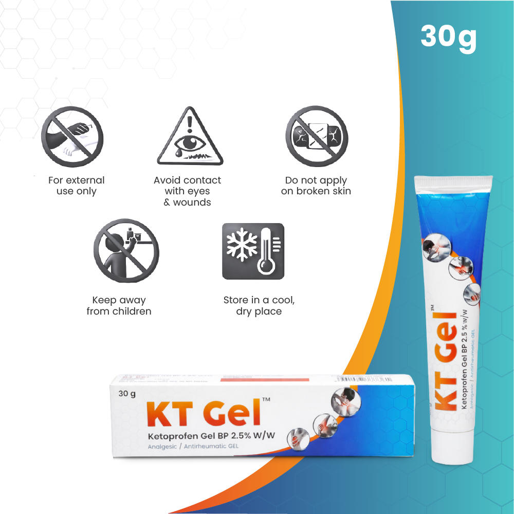 KT Gel - Ketoprofen Gel 3
