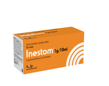 L-Carnitine (Inestom) Oral Solution single dose 1 g/10 ml