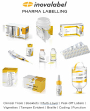 Labelling for Clinical Trials - Booklets | Multi-Layer | Tamper Evident | Braille | Peel-Off-Labels | Vignettes | Coding | Security