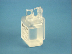Large volume nebulizer and humidifier blow/fill/seal packaging