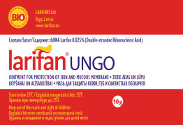 LARIFAN UNGO OINTMENT FOR PROTECTION OF SKIN AND MUCOUS MEMBRANE