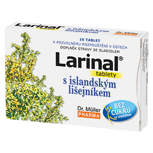 Larinal® Tablets with Iceland Moss, 16 tbl.