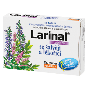 Larinal® Tablets with Sage and Liquorice, 16 tbl.