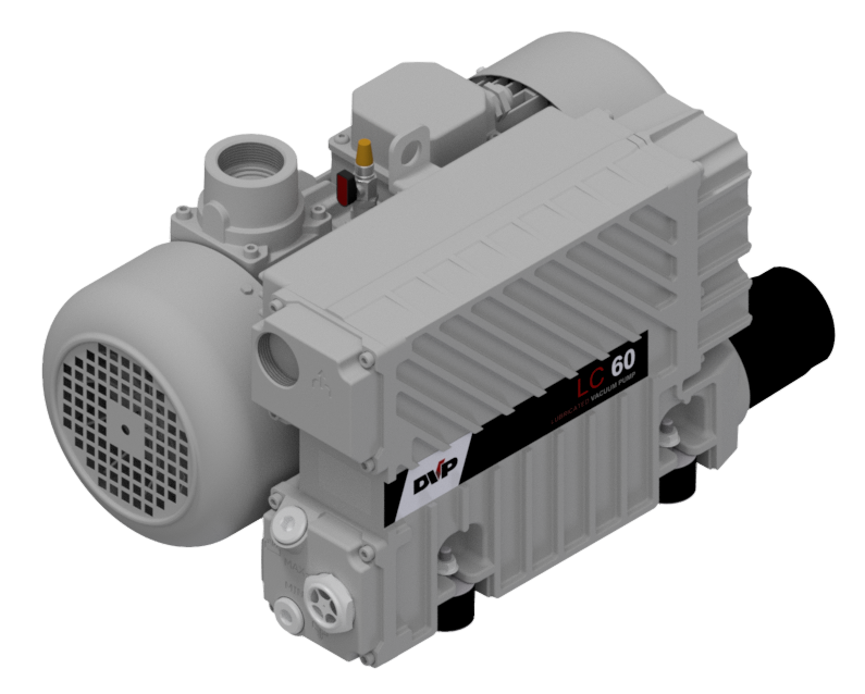 LC 60 Oil Lubricated Rotary Vane Pump