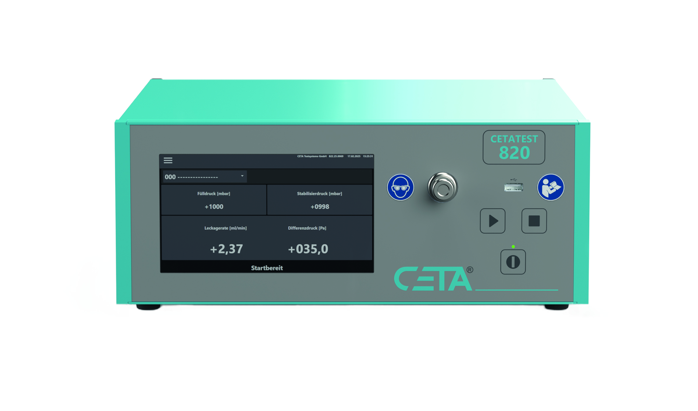 Leak Tester with Differential Pressure Sensor 1