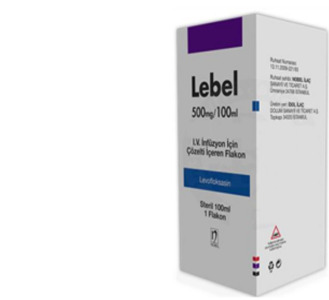 Lebel (Levofloxacin) 500 mg/100 mL IV Solution for Infusion