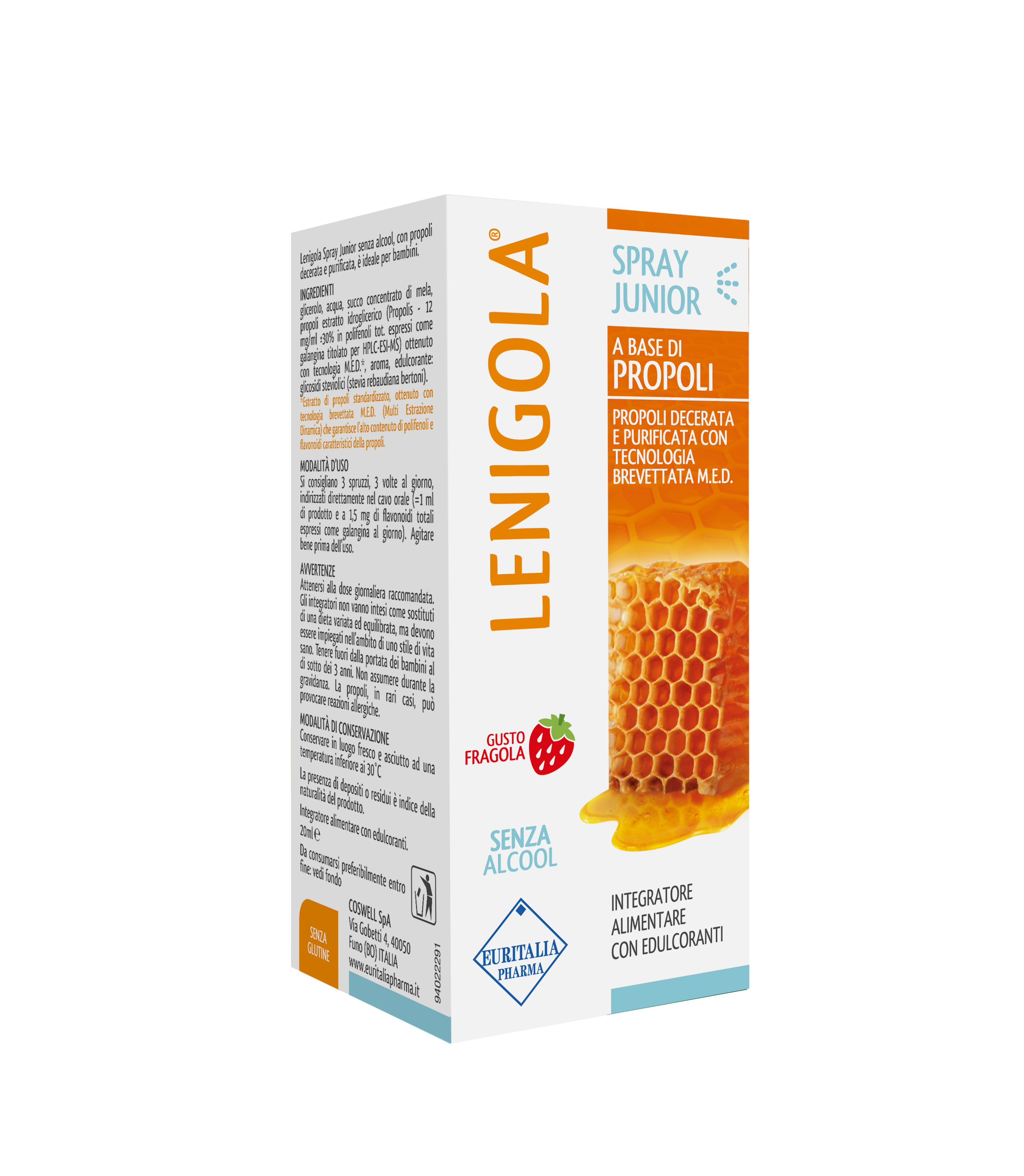 LENIGOLA THROAT SPRAY JUNIOR - Alcohol free