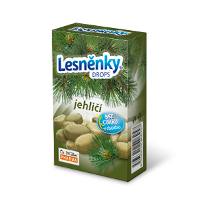 Lesněnky® Pine-Needle, Sugar free Drops with Sweetener 38g