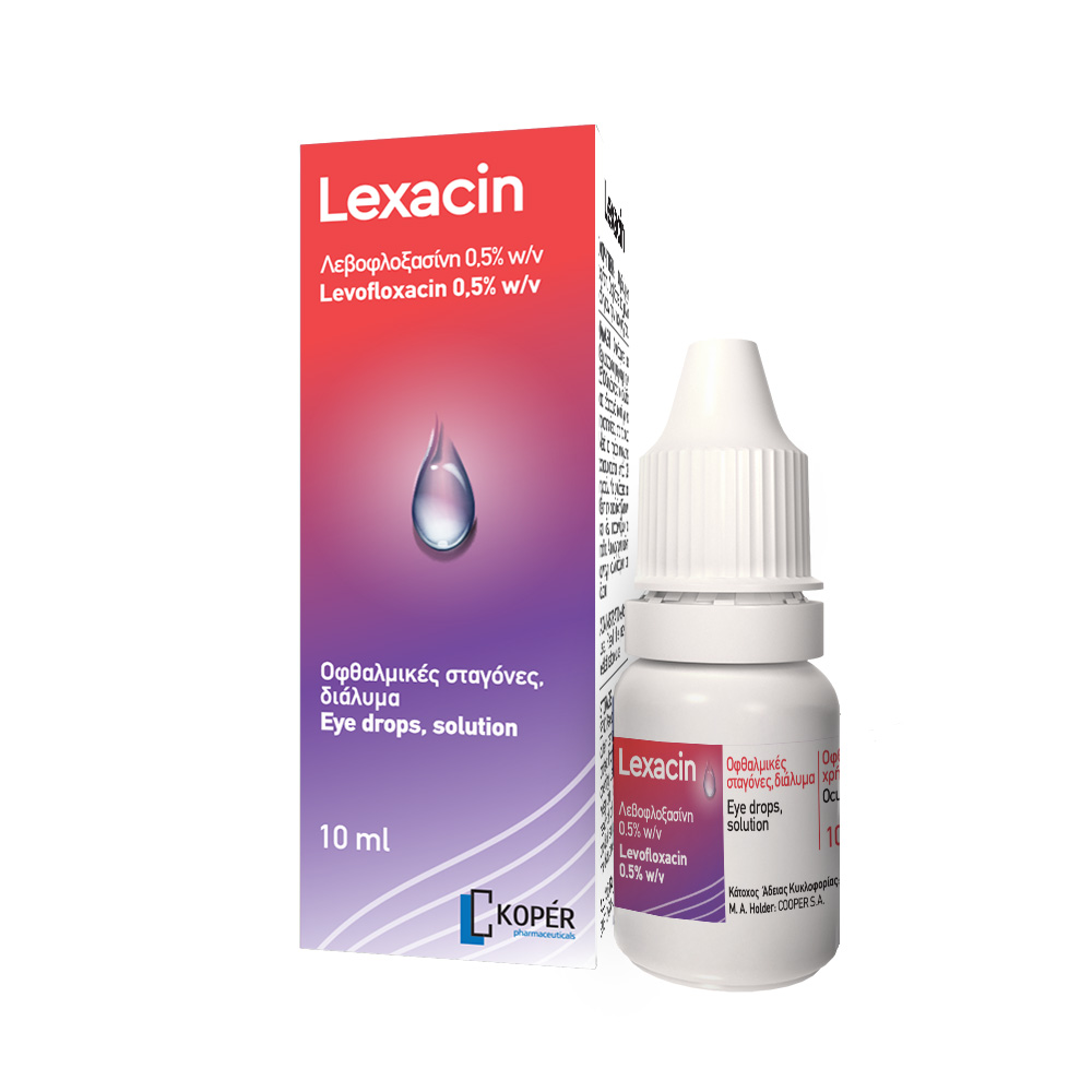 LEXACIN | Levofloxacin (0.5%)