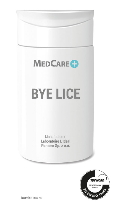 Lice treatment shampoo with dimethicone