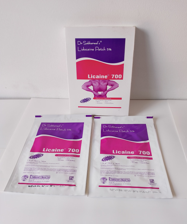 Lidocaine 5% Patch