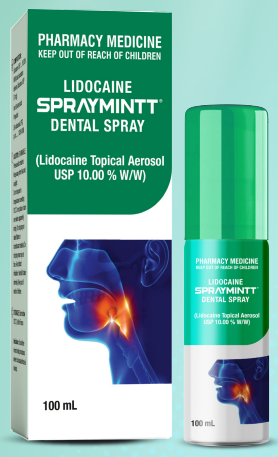 Lidocaine Spraymint Dental spray