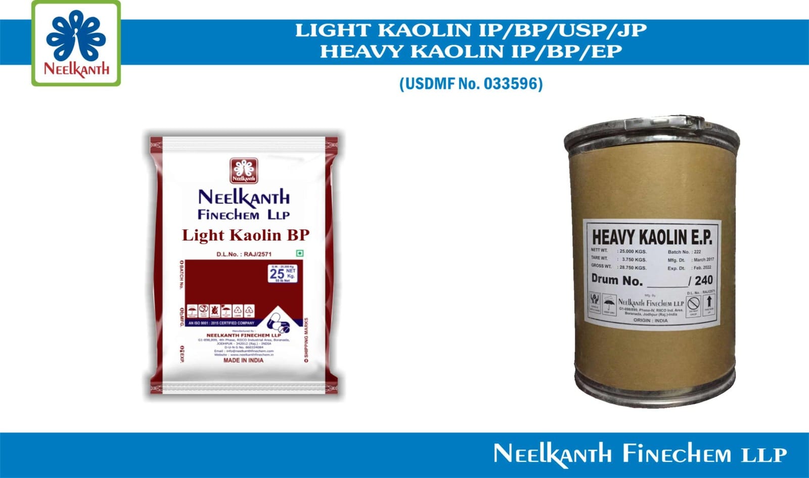 LIGHT KAOLIN/ HEAVY KAOLIN 1
