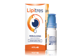 Lipitres - preservatives free eye drops with sodium hyaluronate 0,1%, medium chain triglicerides and phospholipids 2%, vitamin A+E
