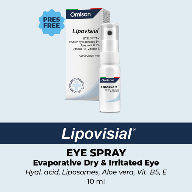 Lipovisial: Eye Mist for Dry and Watery eyes
