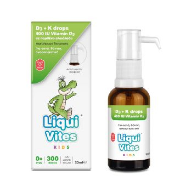 LIQUI VITES KIDS D3 + K DROPS