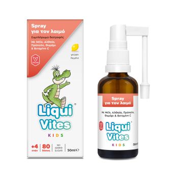 LIQUI VITES KIDS THROAT SPRAY