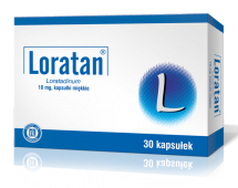 Loratan capsules (Loratadine 10 mg)