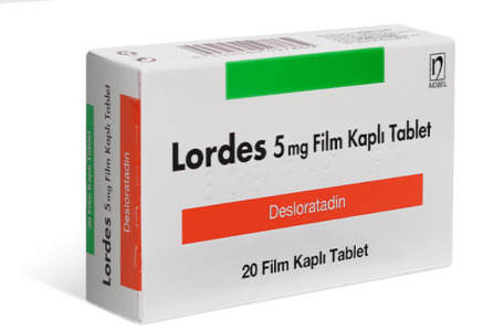 Lordes (Desloratadine) 5 mg Film Coated Tablet