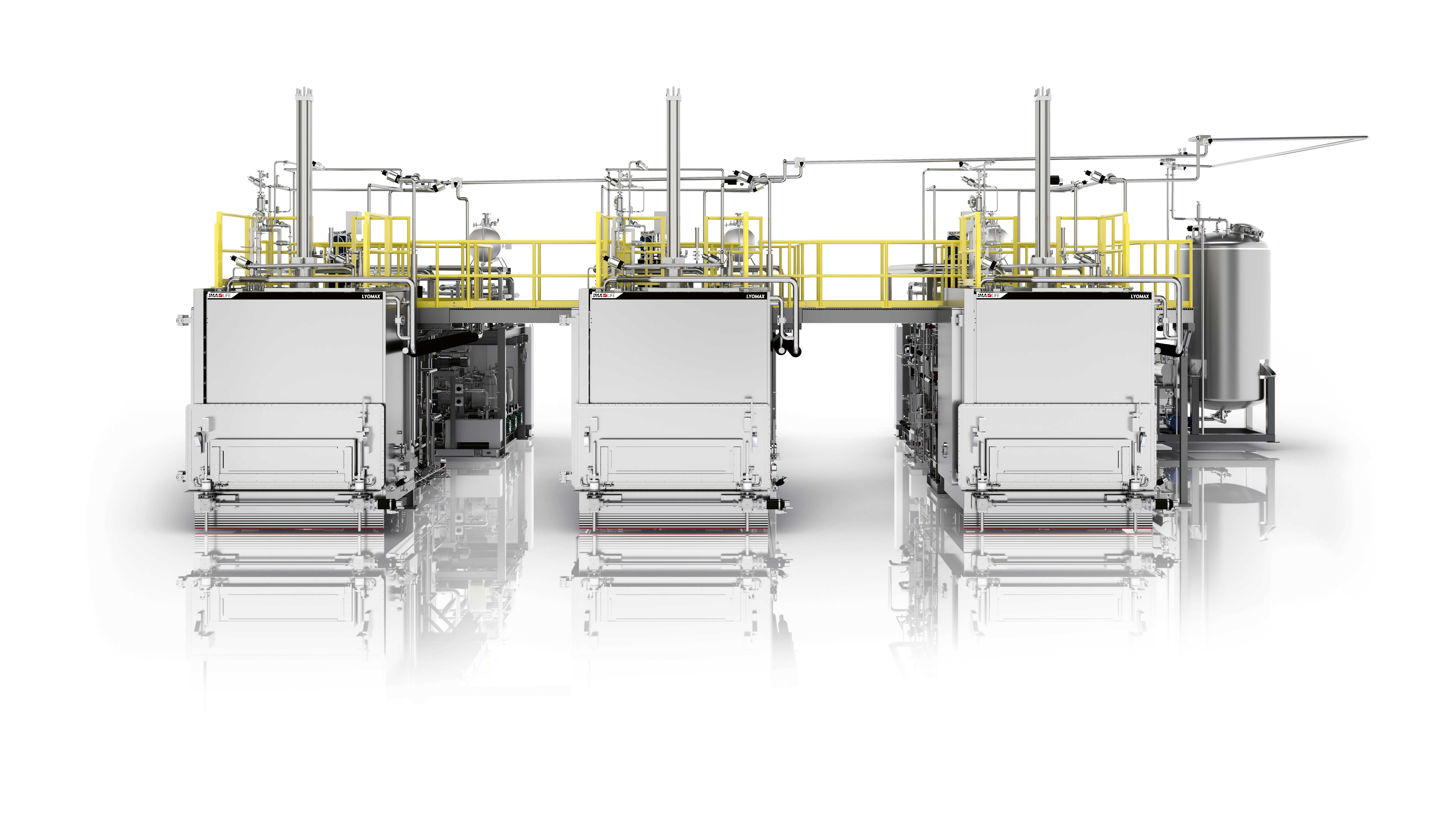 LYOMAX Series, industrial freeze dryers. 1