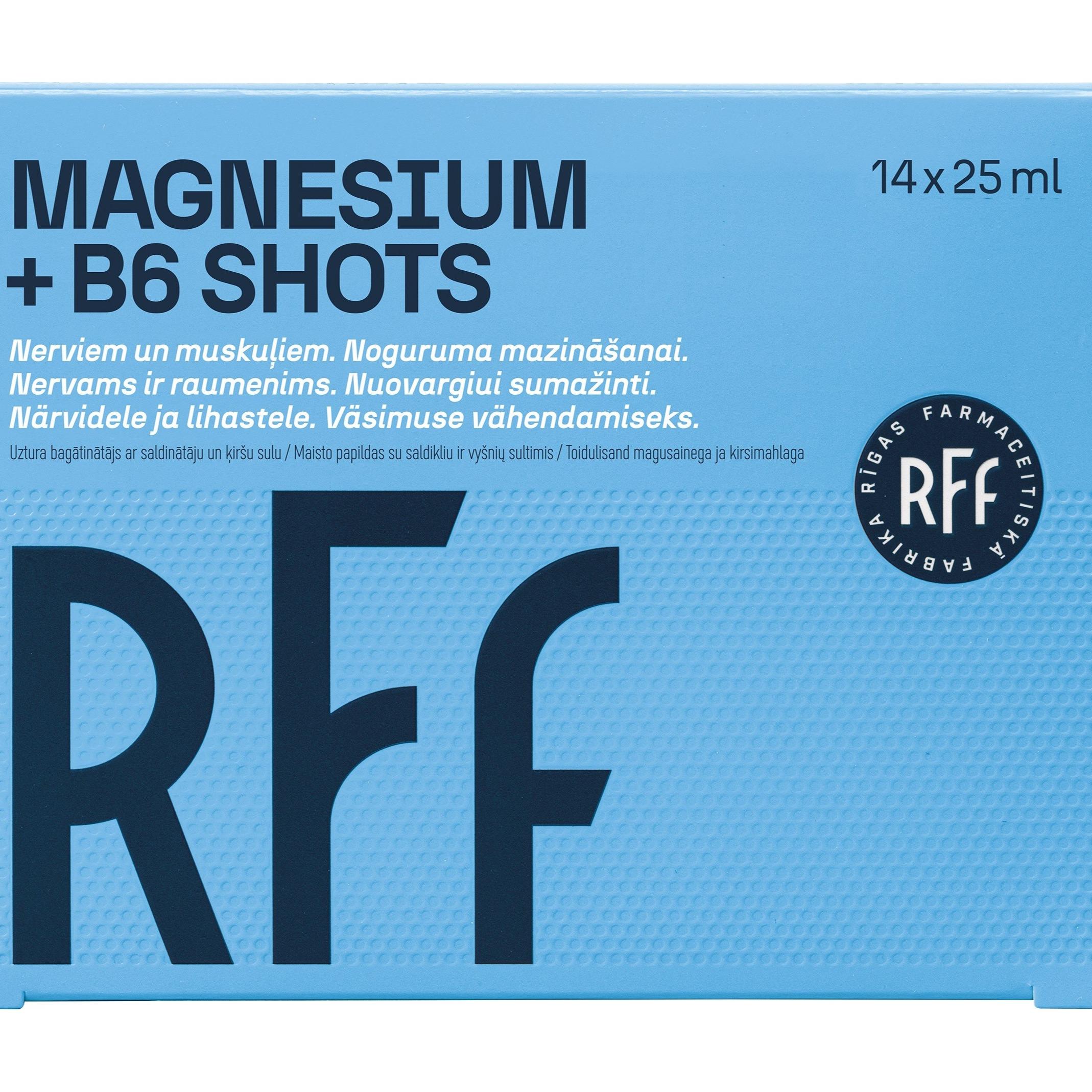 Magnesium + B6 shots