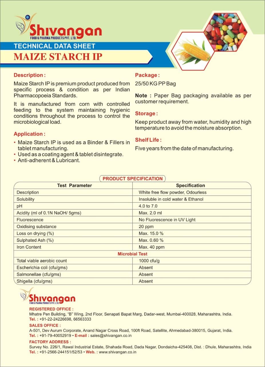 MAIZE STARCH IP