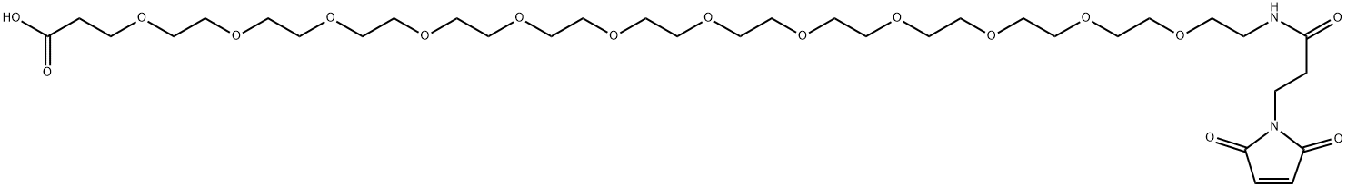 MAL-PEG12-acid CAS:2378428-27-2