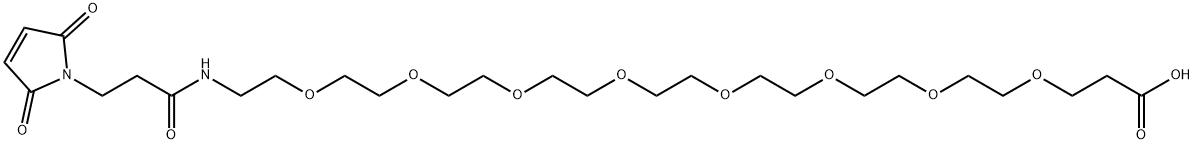 MAL-PEG8-acid  CAS:1334177-86-4