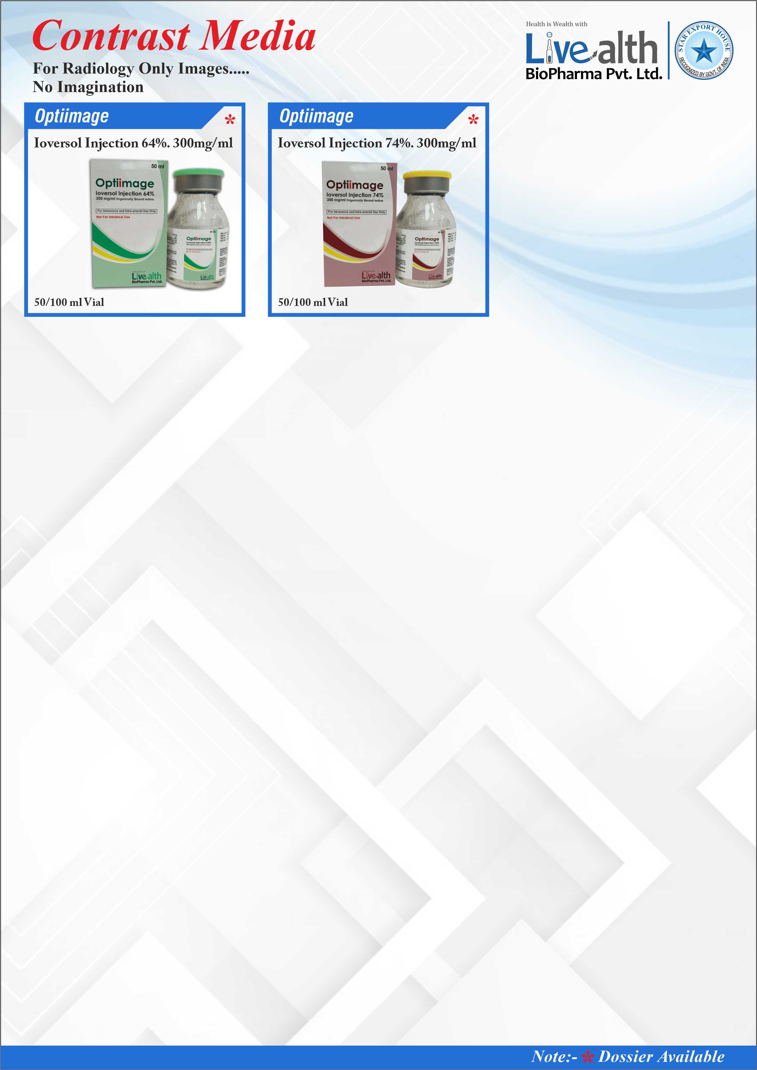 Manufacturer of Contrast Media 2