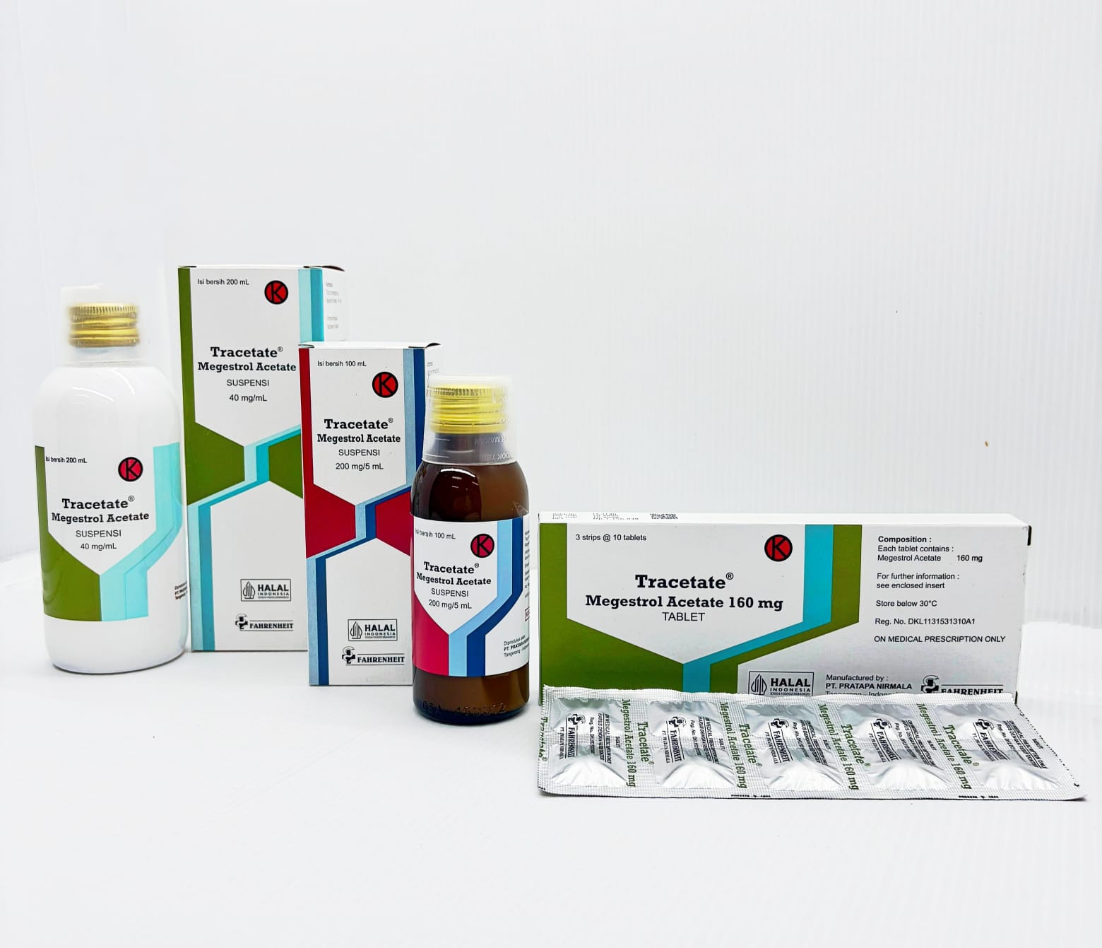 MEGESTROL ACETATE 160 mg & 200 mg/mL