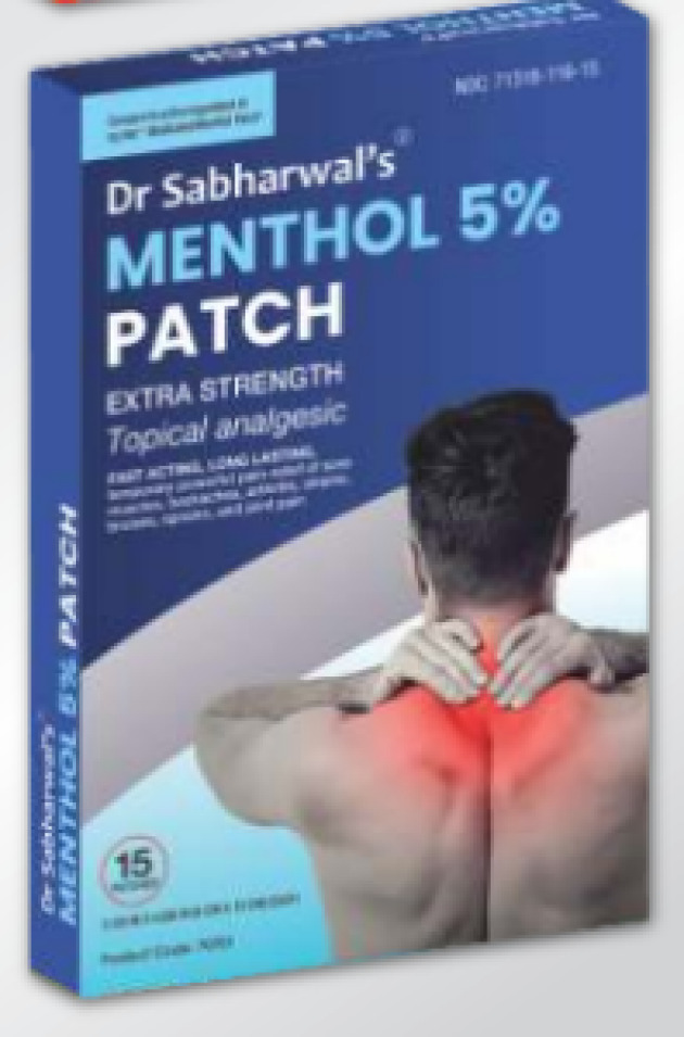 Menthol 5% Patch