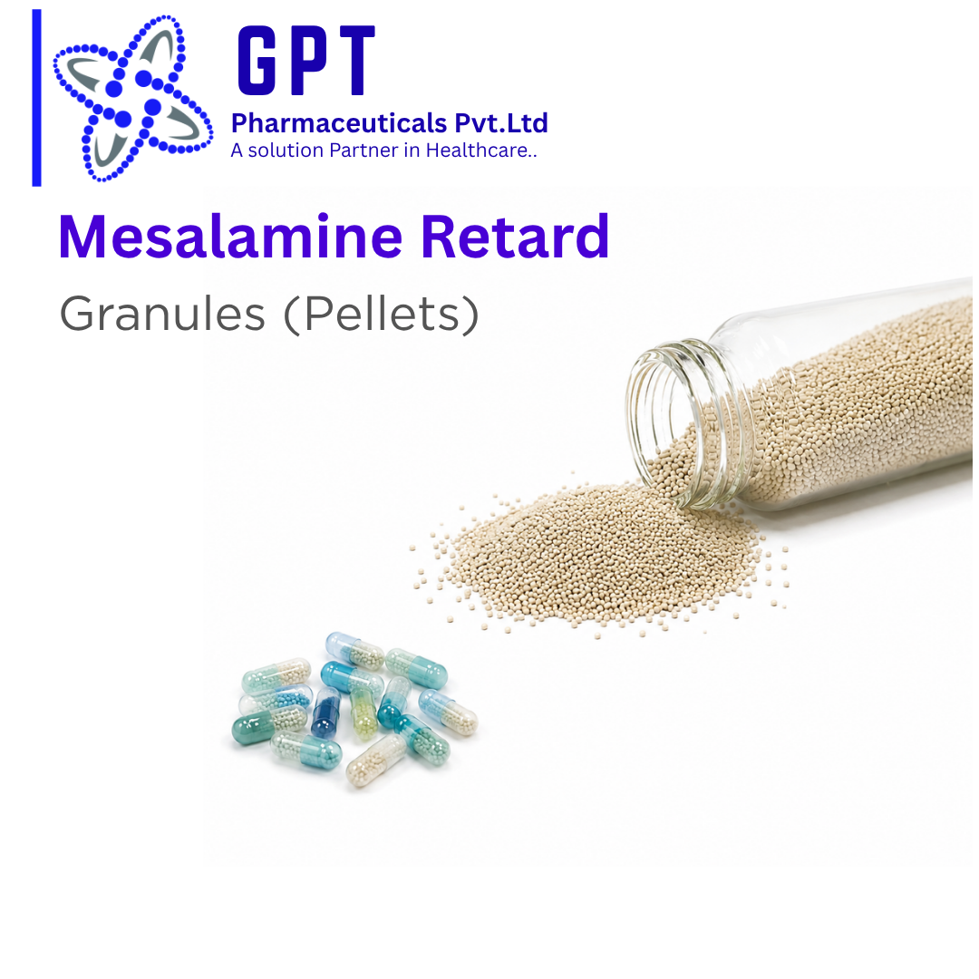 Mesalamine Retard Granules (Pellets)