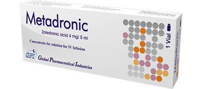 Metadronic vial