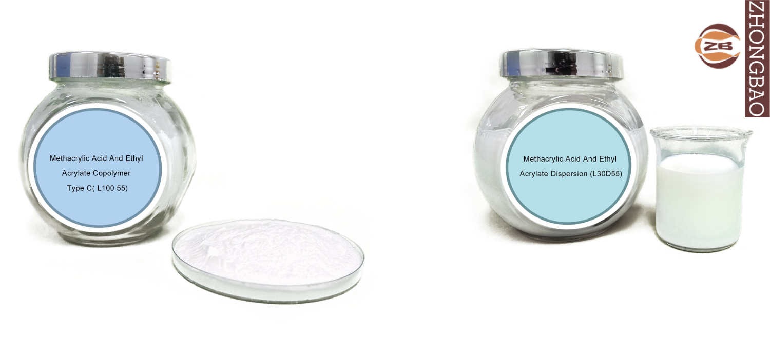 Methacrylic Acid And Ethyl Acrylate Copolymer Type C( L100 55)/ Dispersion (L30D55)