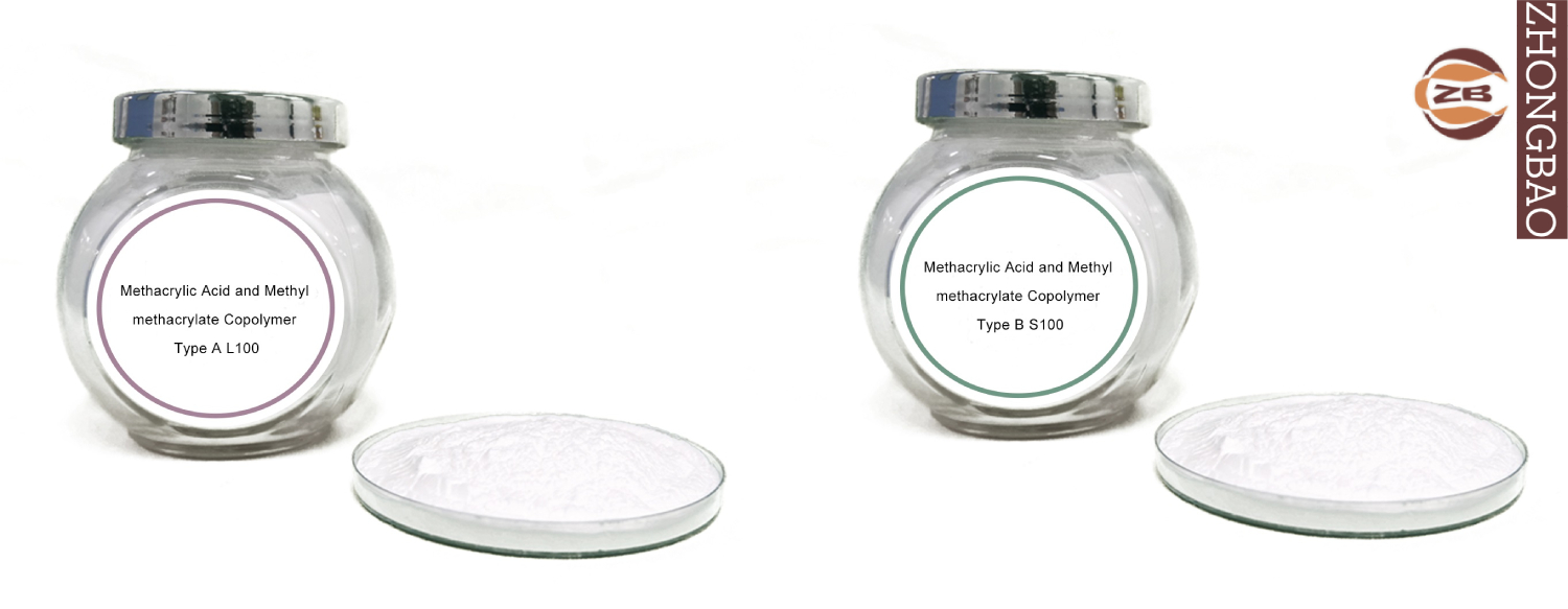Methacrylic Acid and Methyl methacrylate Copolymer Type A( L-100)/B(S-100)