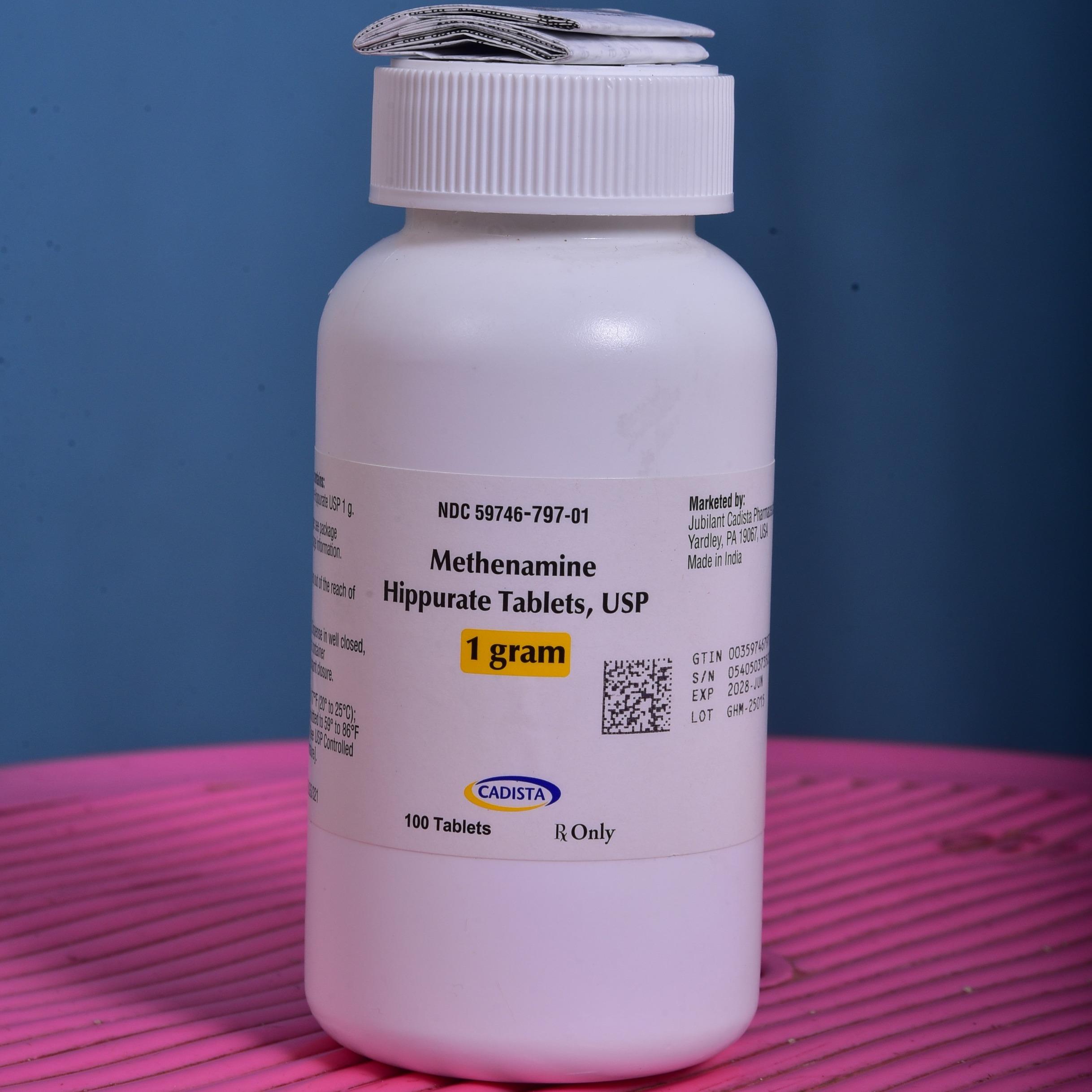 Methenamine Hippurate 1000mg tablets