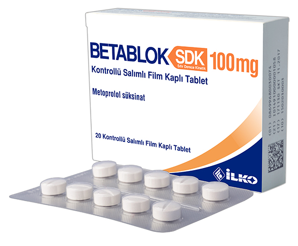 Metoprolol Succinate SDK Controlled Release Film Coated Tablets