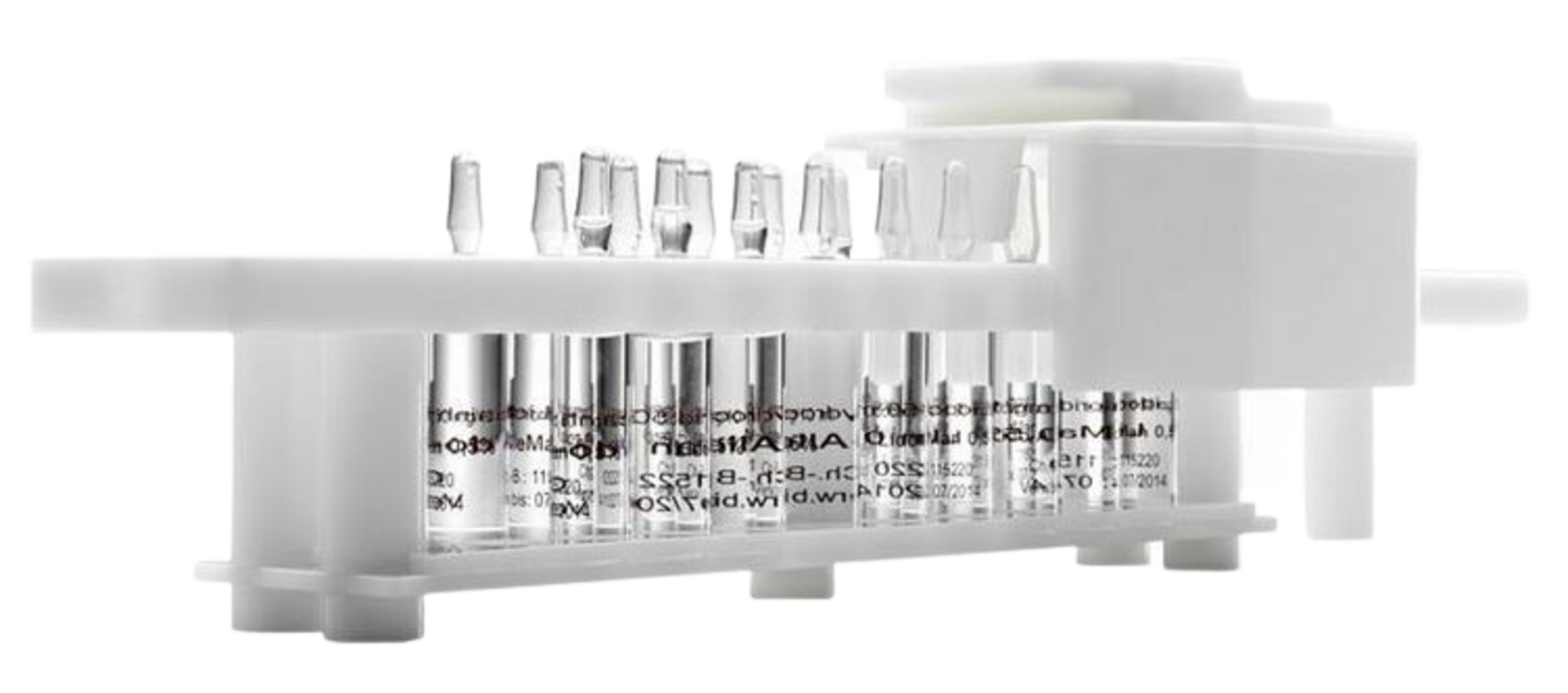 MIBMIX® C1 Mini compounder with easy screen and continuous mode for repetitive filling, fractionation and pooling from glass ampoules 3