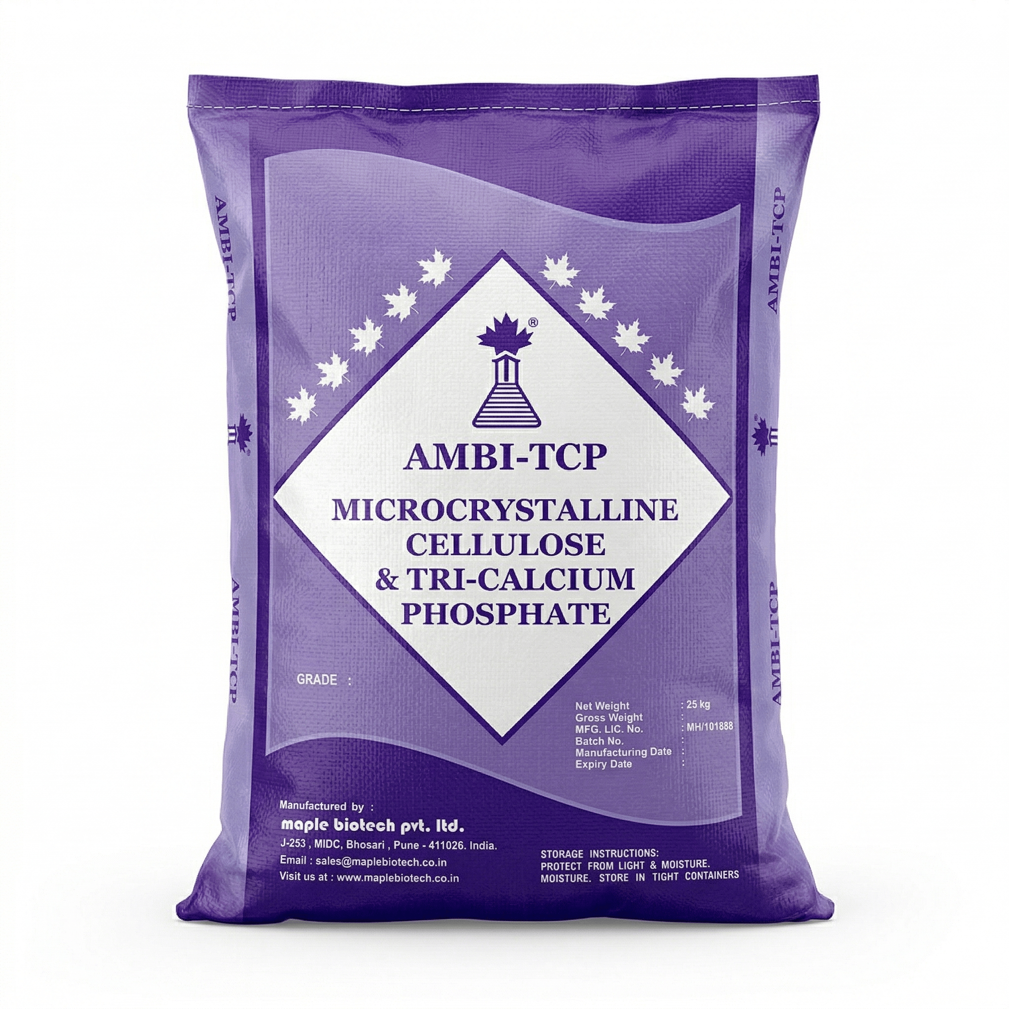 Microcrystalline Cellulose + Tri Calcium Phosphate 3