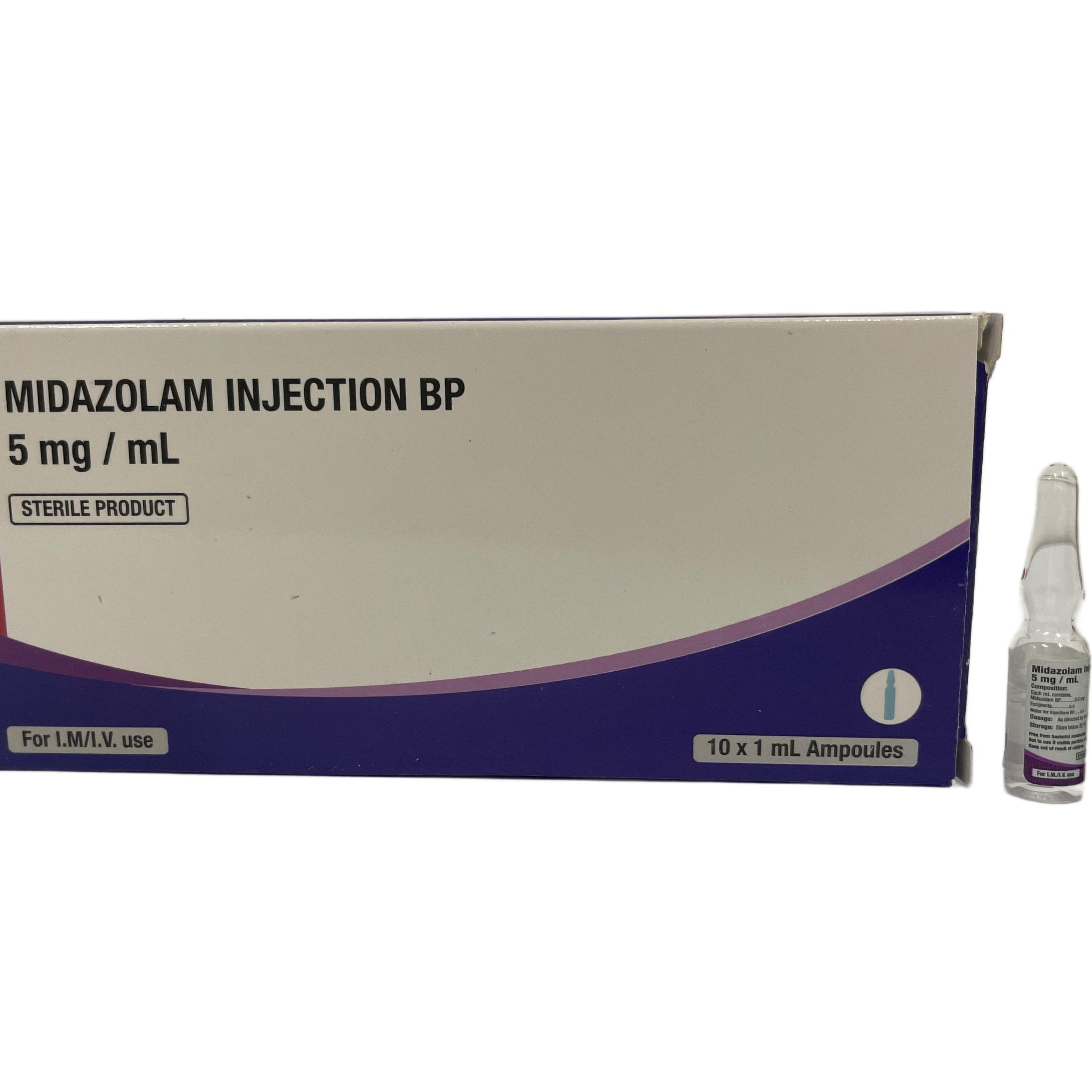 Midazolam Injection BP 5mg/ml
