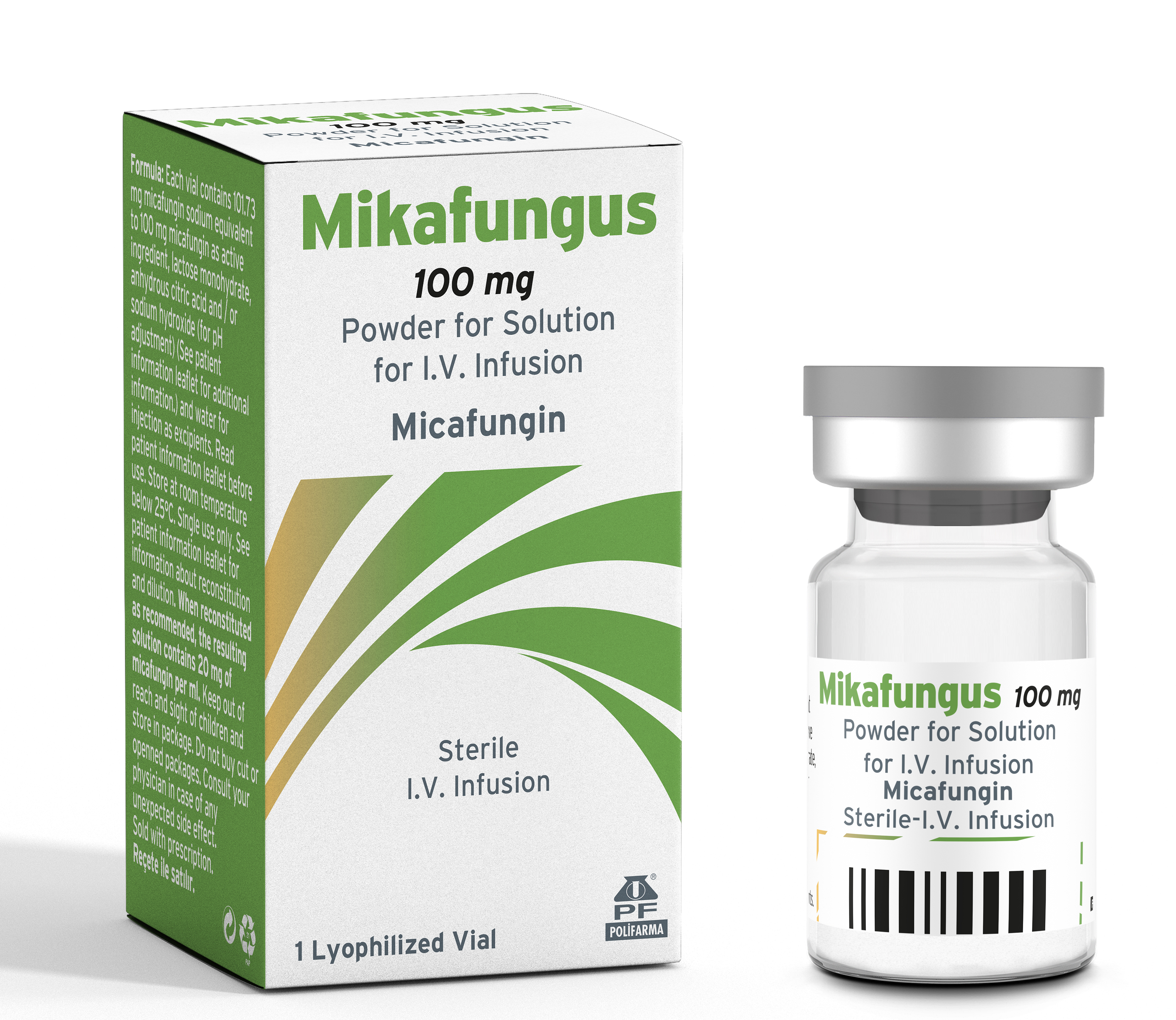 MIKAFUNGUS 100 MG I.V. INFUSION