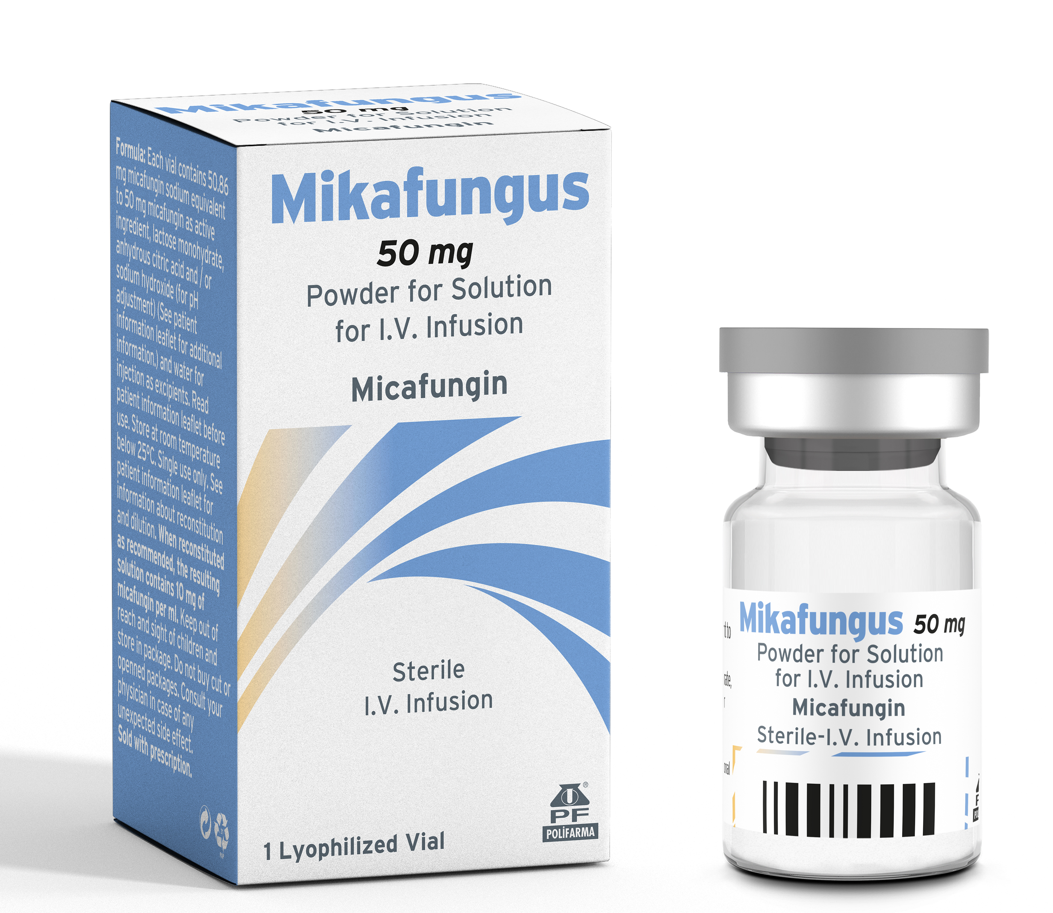 MIKAFUNGUS 50 MG I.V. INFUSION