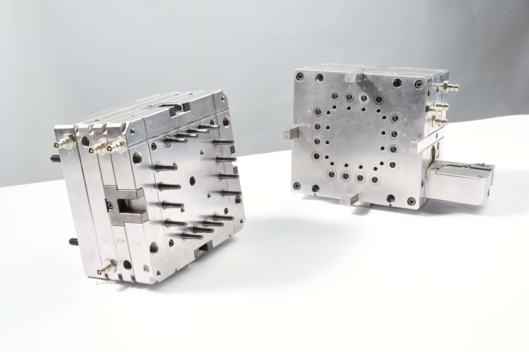 Modular direct injection mould