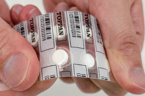 Mono-PP lid film for recyclable Push-Through Packaging