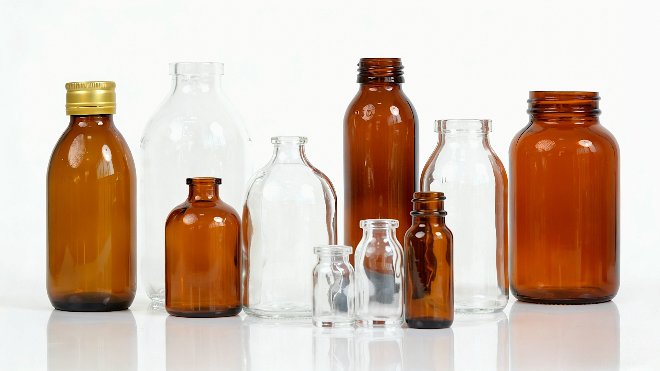 Moulded Glass Bottles 2
