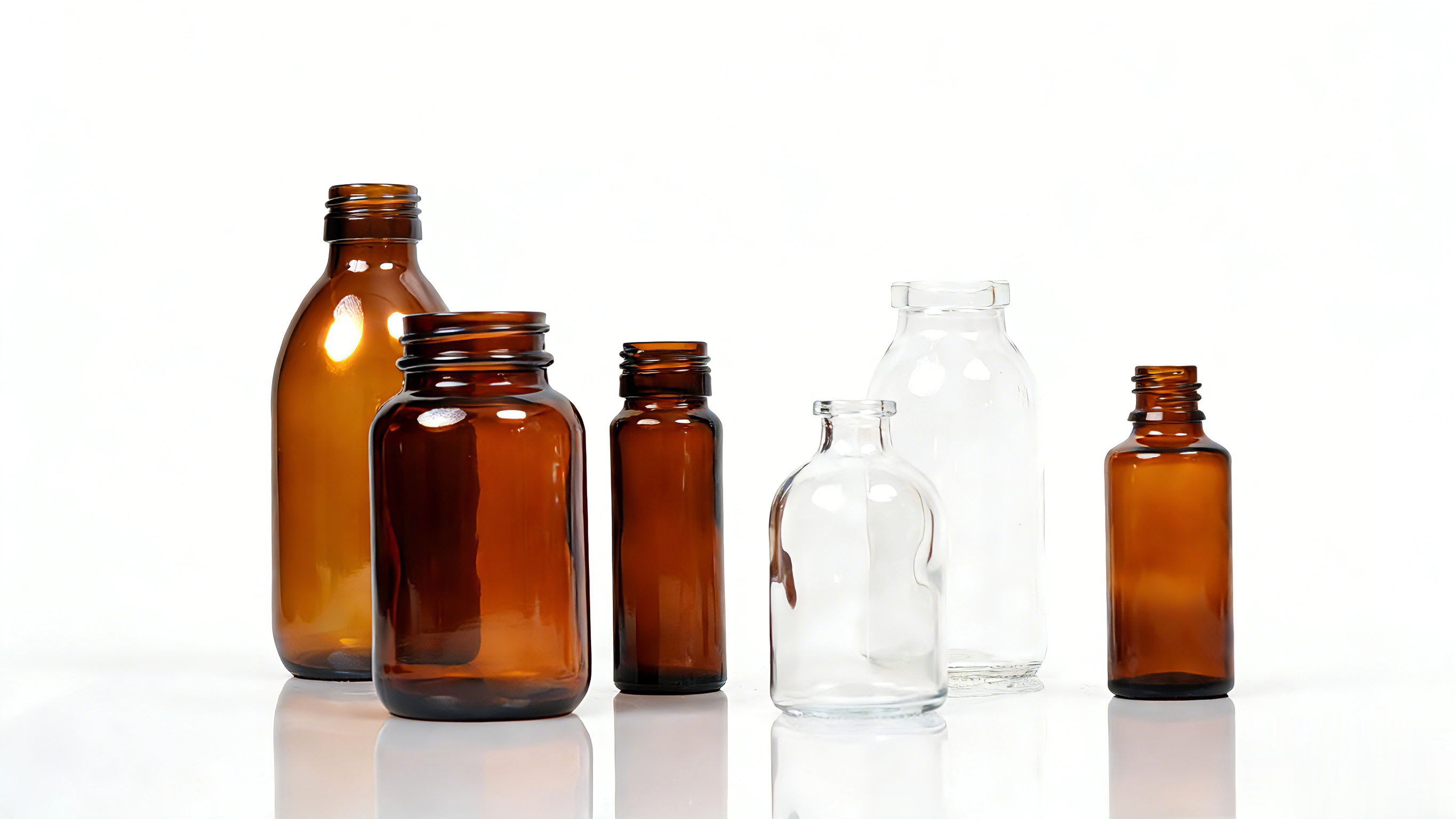 Moulded Glass Bottles 1