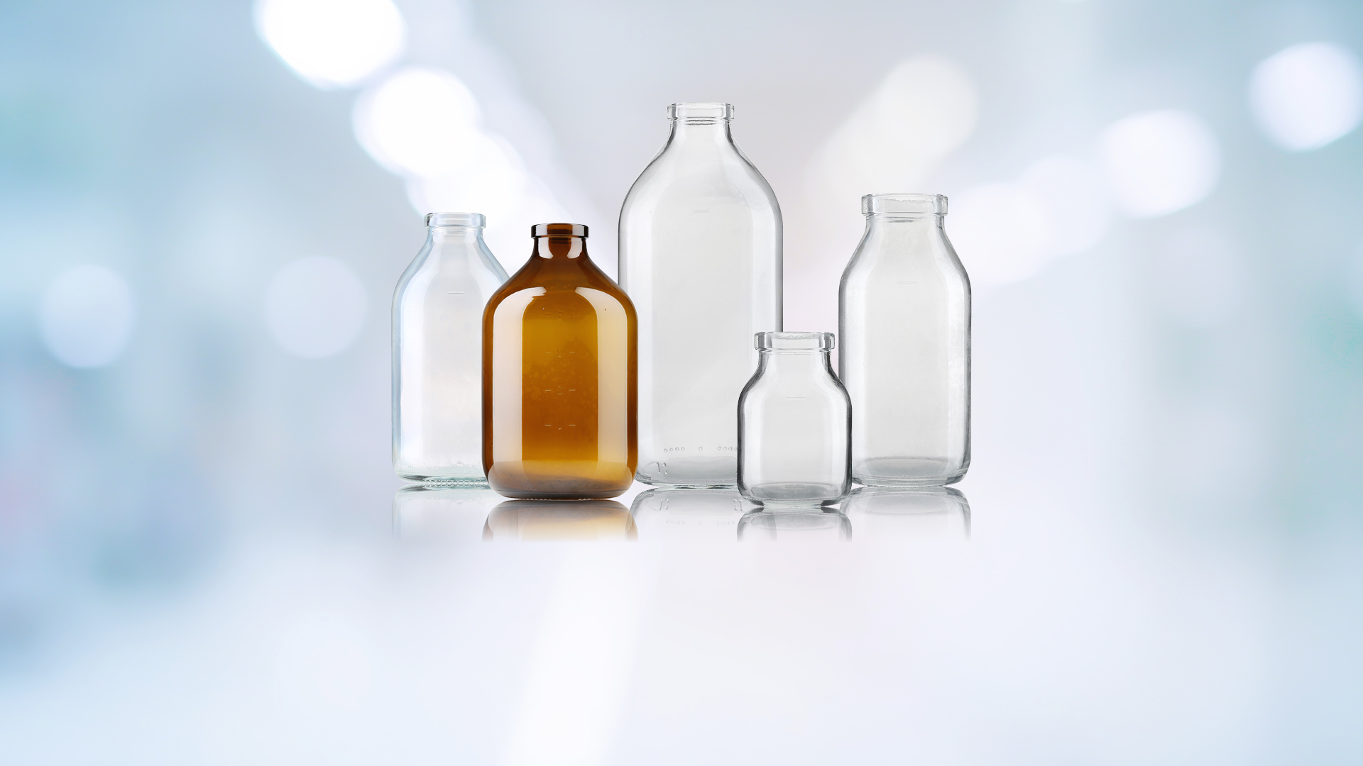Moulded Glass Infusion Bottles